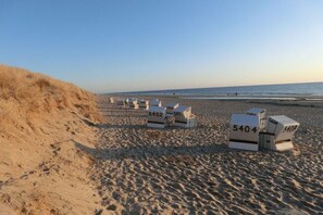 Accommodatie ligt op het strand