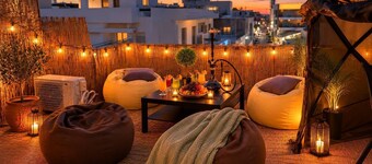 Elegant 2 Bedroom Apartment with Rooftop Terrace