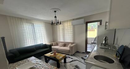 muhteşem lokasyon harika deniz plaj doğa ile iç.içe bir tatil
