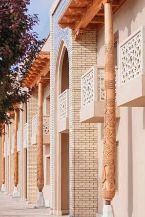 Mặt tiền nơi lưu trú