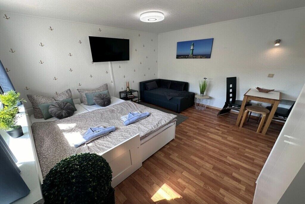 1 Schlafzimmer, Bügeleisen/Bügelbrett, Reisekinderbett, kostenloses WLAN