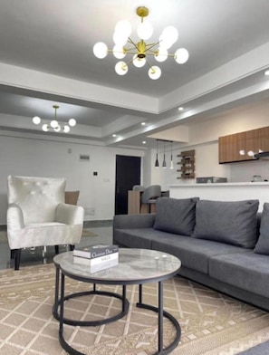Classic-Apartment, Balkon, Stadtblick