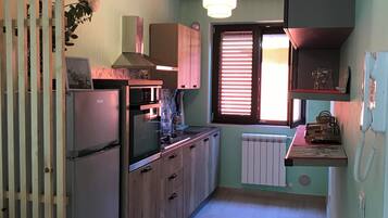 Apartment, Küche, Bergblick | Eigene Küche