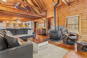 TV, table football - Log Inn 4 Bedroom Home in North Ridge in Nags Head (Nags Head)