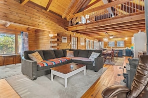 TV, table football - Log Inn 4 Bedroom Home in North Ridge in Nags Head (Nags Head)