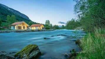Kabin Premium, pemandangan sungai | Eksterior