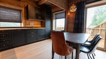 Cottage Premium, pemandangan resor | Tempat makan