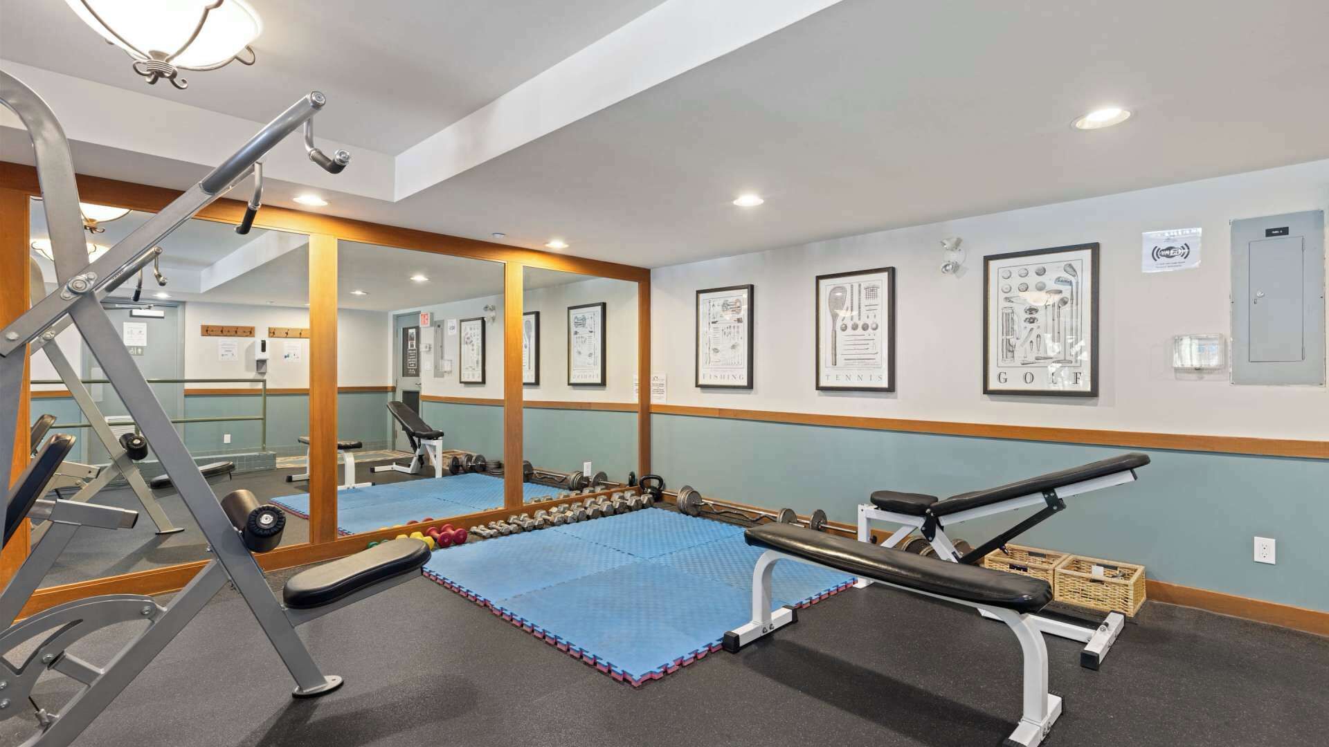 Fitnessbereich