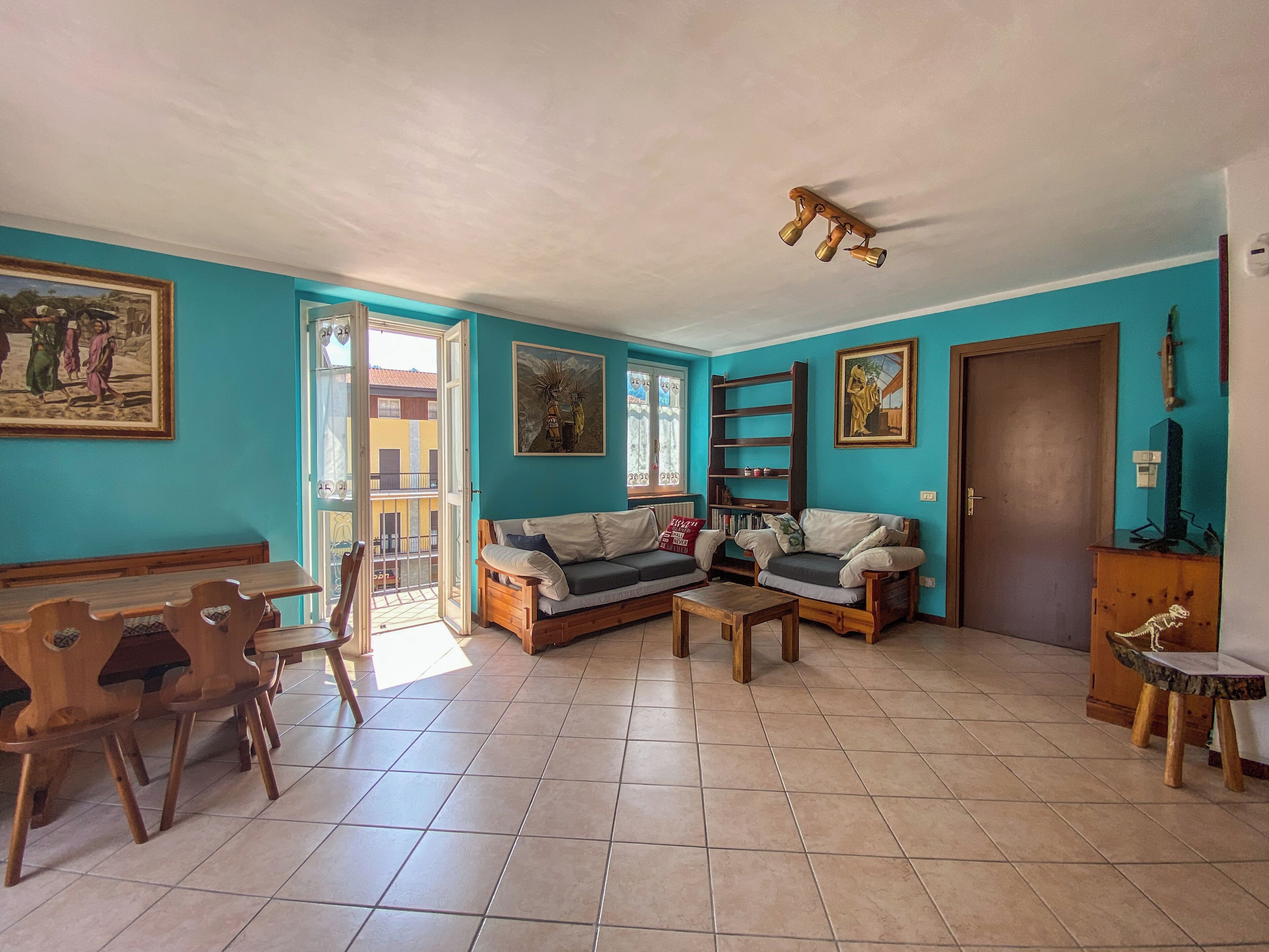 Condo, vista a la montaña | Área de sala de estar