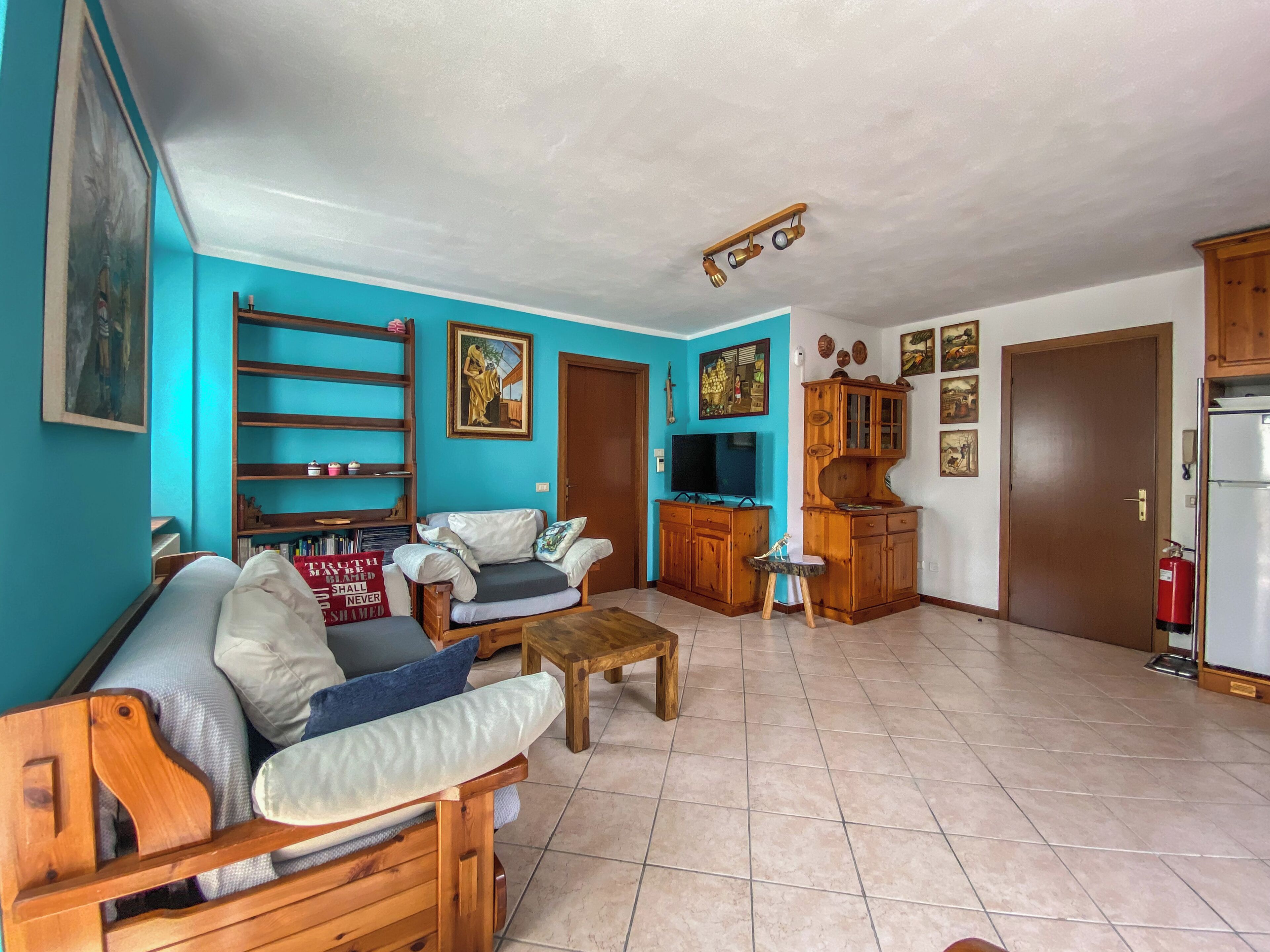 Apartment, Bergblick | Wohnbereich