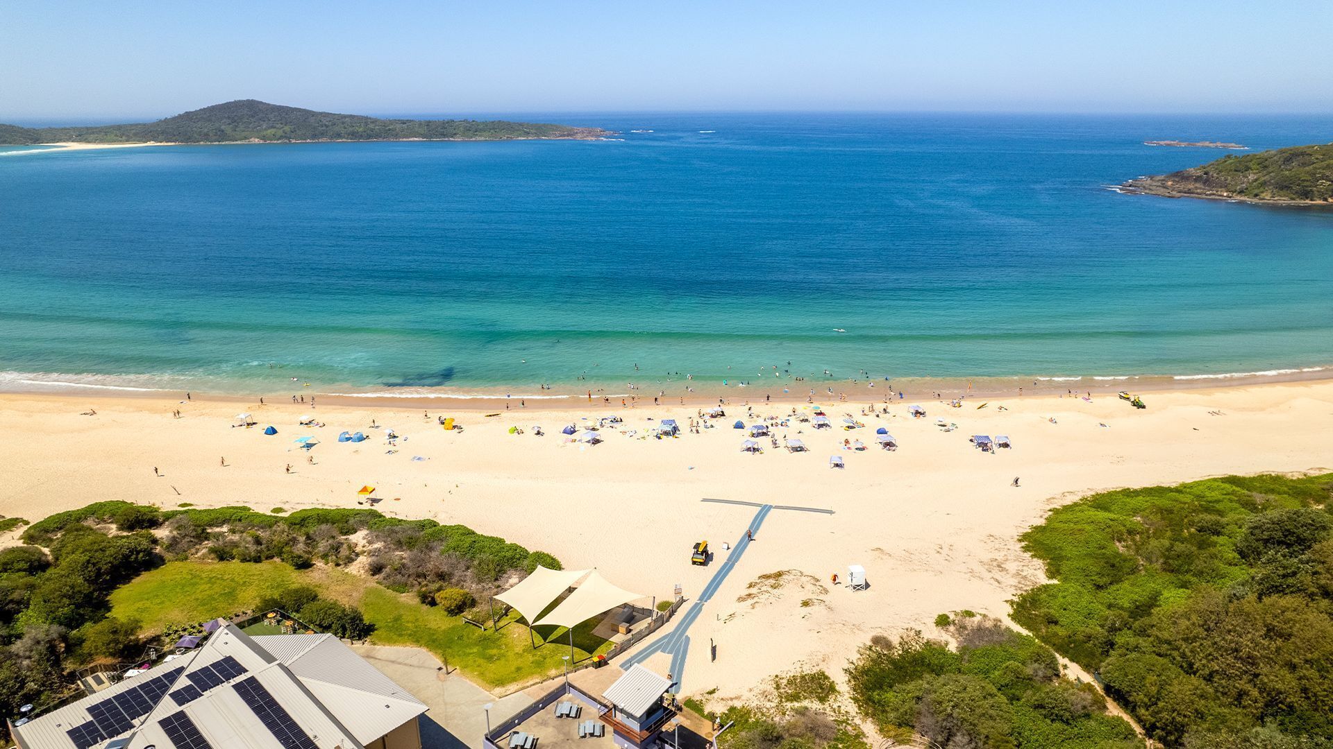 Beach nearby