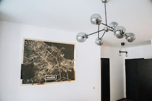 Deluxe-Apartment, Blick auf den Innenhof | Innenbereich