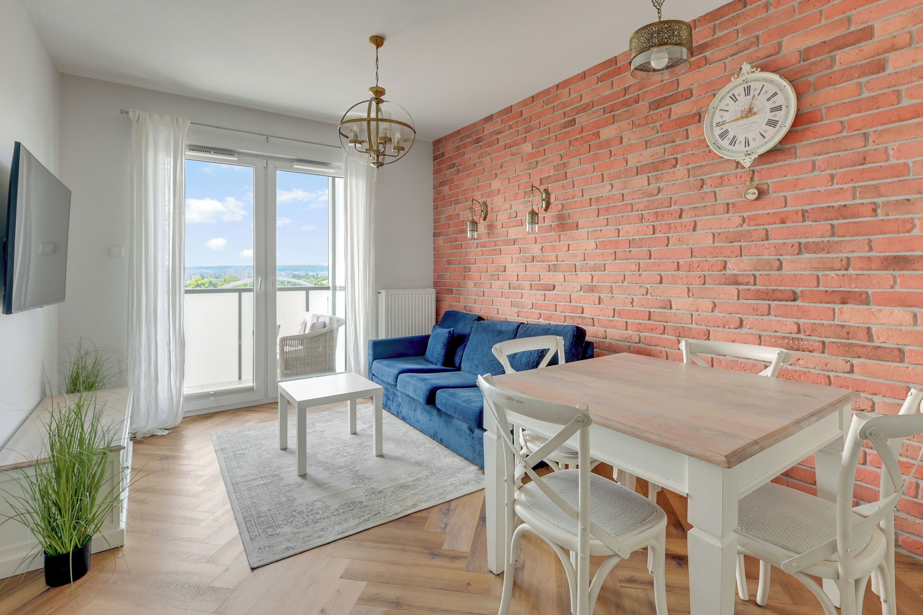Leilighet, balkong | Oppholdsrom