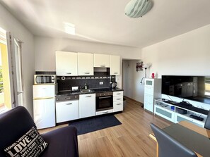 Apartment, Gartenblick | Eigene Küche