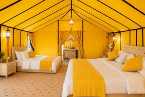 Chambre Triple Deluxe, vue sur le désert | Wi-Fi gratuit