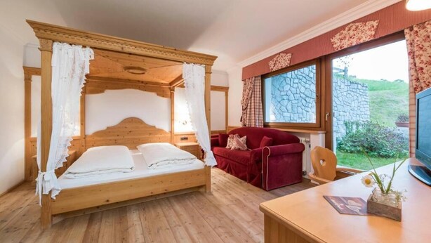 Doppelzimmer, Gartenblick