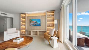 Smart TV, video games, DVD player, table football