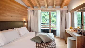 Deluxe-Apartment, 1 Schlafzimmer, Bergblick