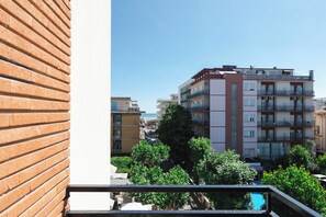 Classic Triple Room, Balcony, City View | Terrace/patio - Hotel Galileo (Rivazzurra)