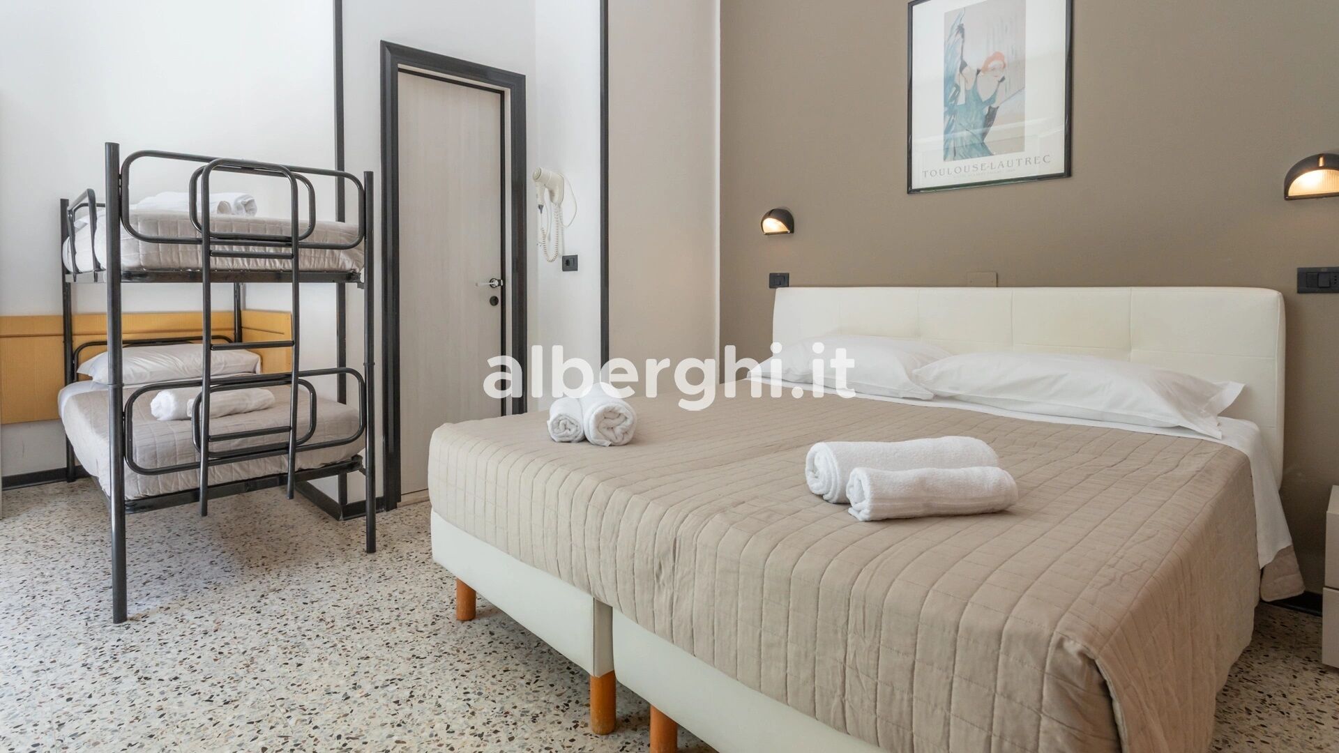 Classic Quadruple Room, Balcony | In-room safe, desk, blackout curtains, soundproofing