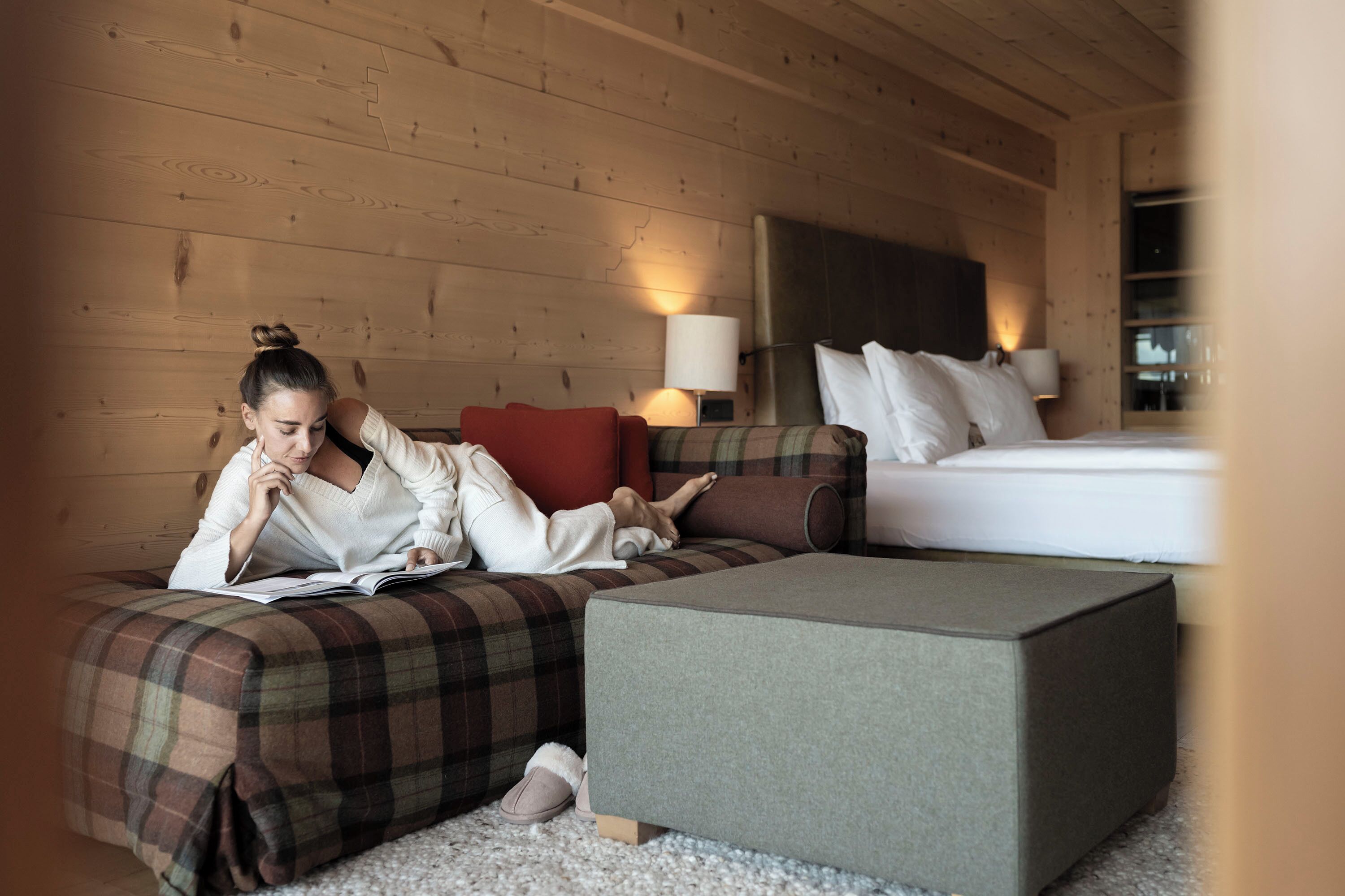 Chalet, Bergblick | Schreibtisch, laptopgeeigneter Arbeitsplatz, kostenloses WLAN