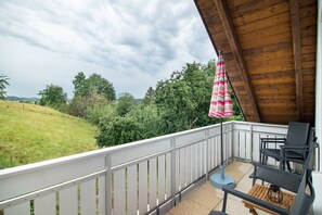 Property grounds - Holiday Apartment "Am Hennenberg" between Allgäu, Ulm, and Lake Constance (Erlenmoos)
