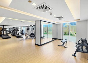 Fitness facility - Bloomfields Studio in Julphar Residence (Abu Dhabi)