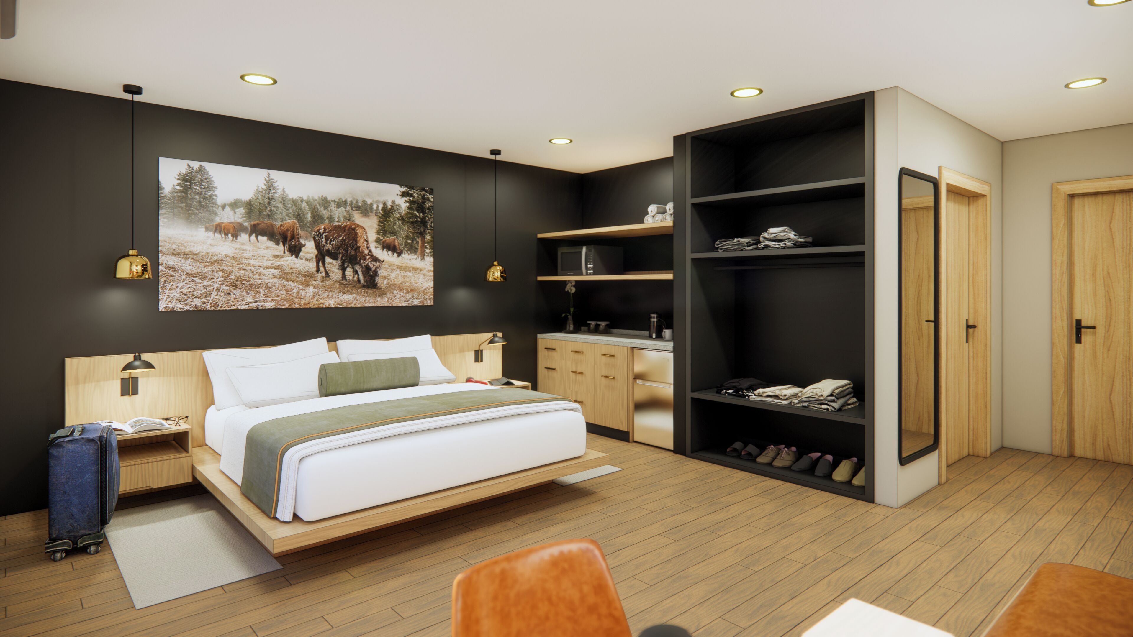 Room, 1 King Bed | Desk, free WiFi