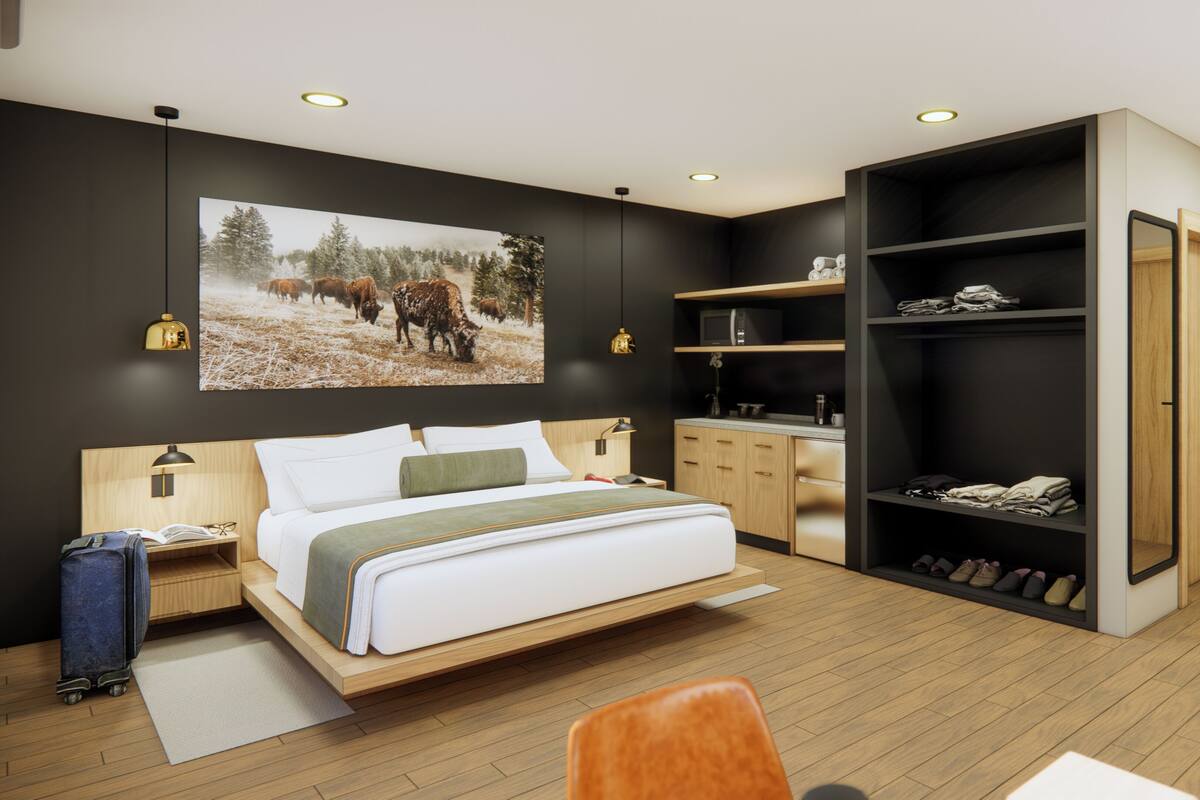 Habitación, 1 cama King size | Escritorio y wifi gratis 