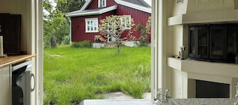 Hytte med udsigt og privat sauna