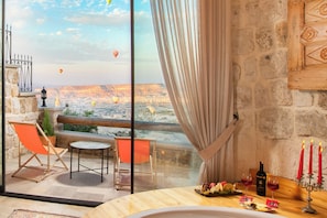 Panoramic-Suite, Talblick | Ausblick vom Zimmer