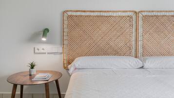 2 dormitorios, tabla de planchar con plancha, wifi y ropa de cama