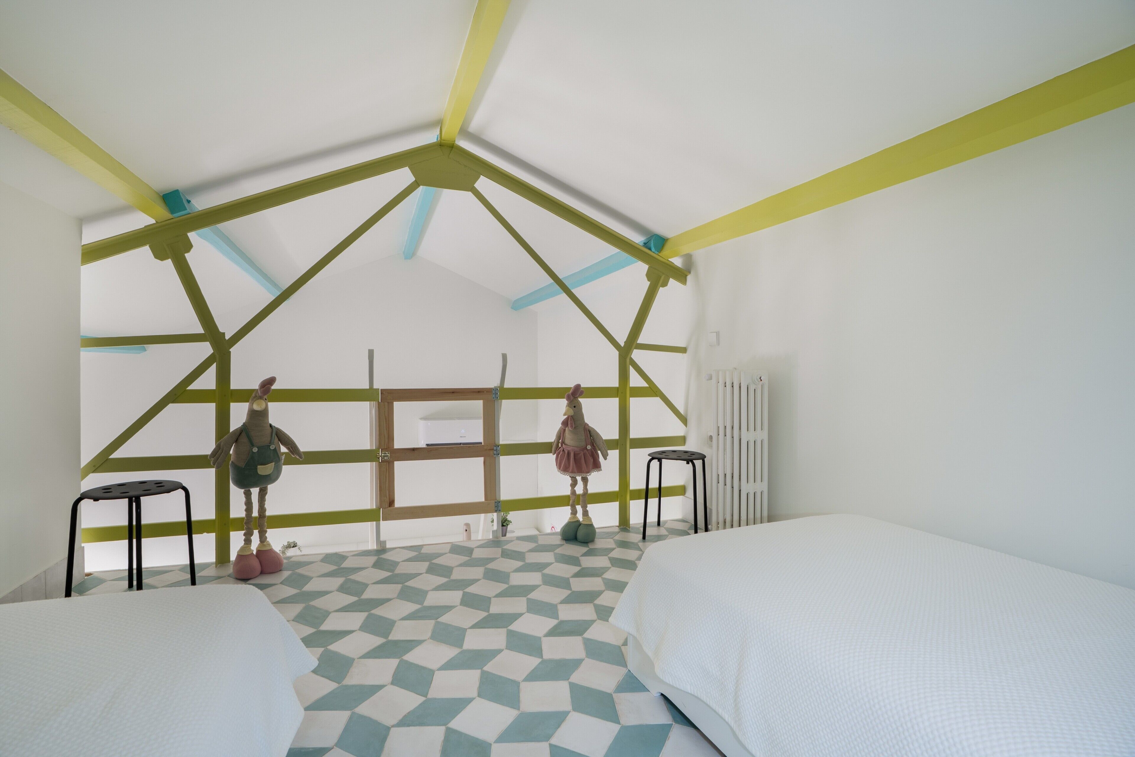 2 dormitorios, tabla de planchar con plancha, wifi y ropa de cama