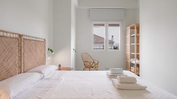 2 dormitorios, tabla de planchar con plancha, wifi y ropa de cama