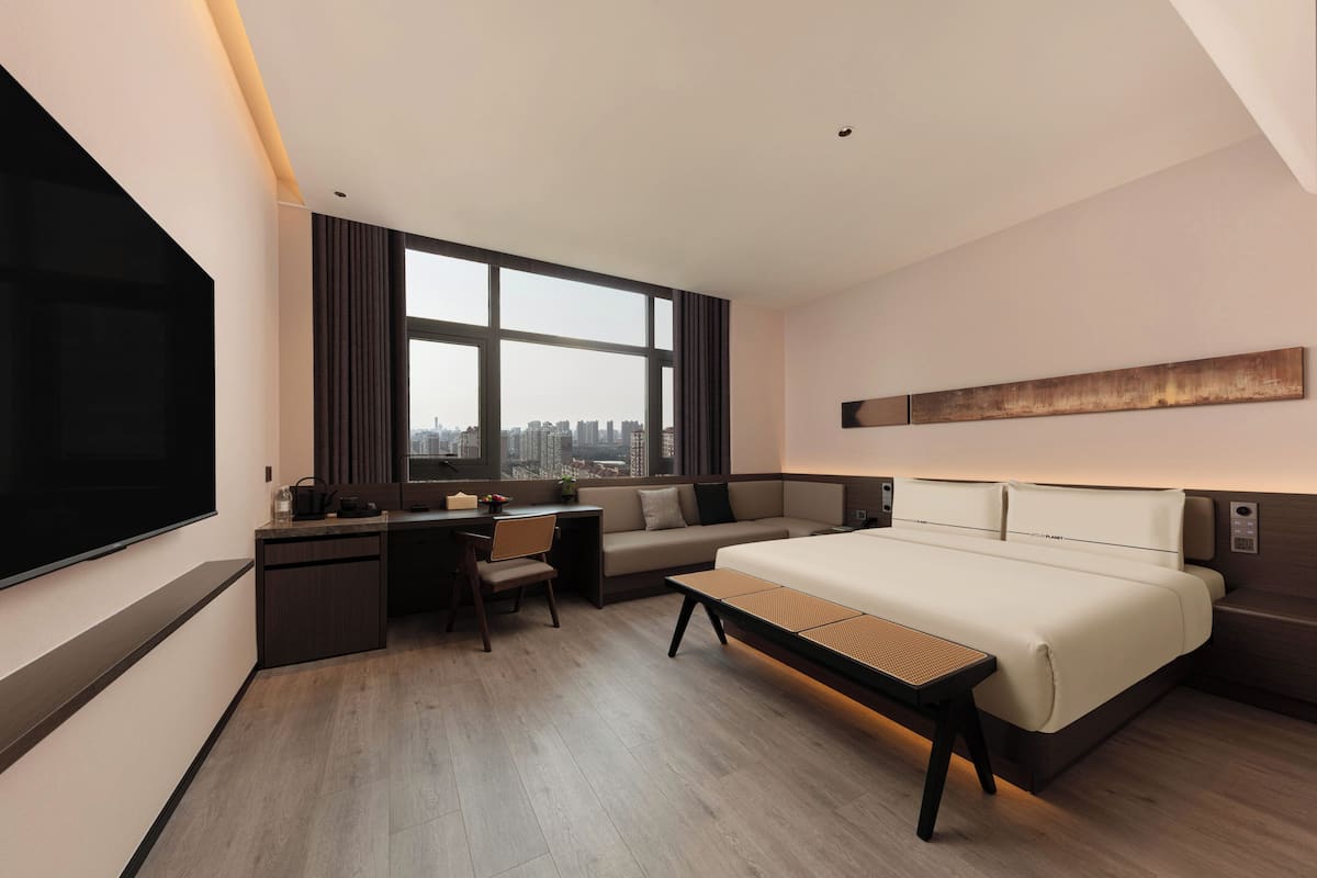 Habitación doble Premium | Ropa de cama de alta calidad, edredón y camas con efecto memoria