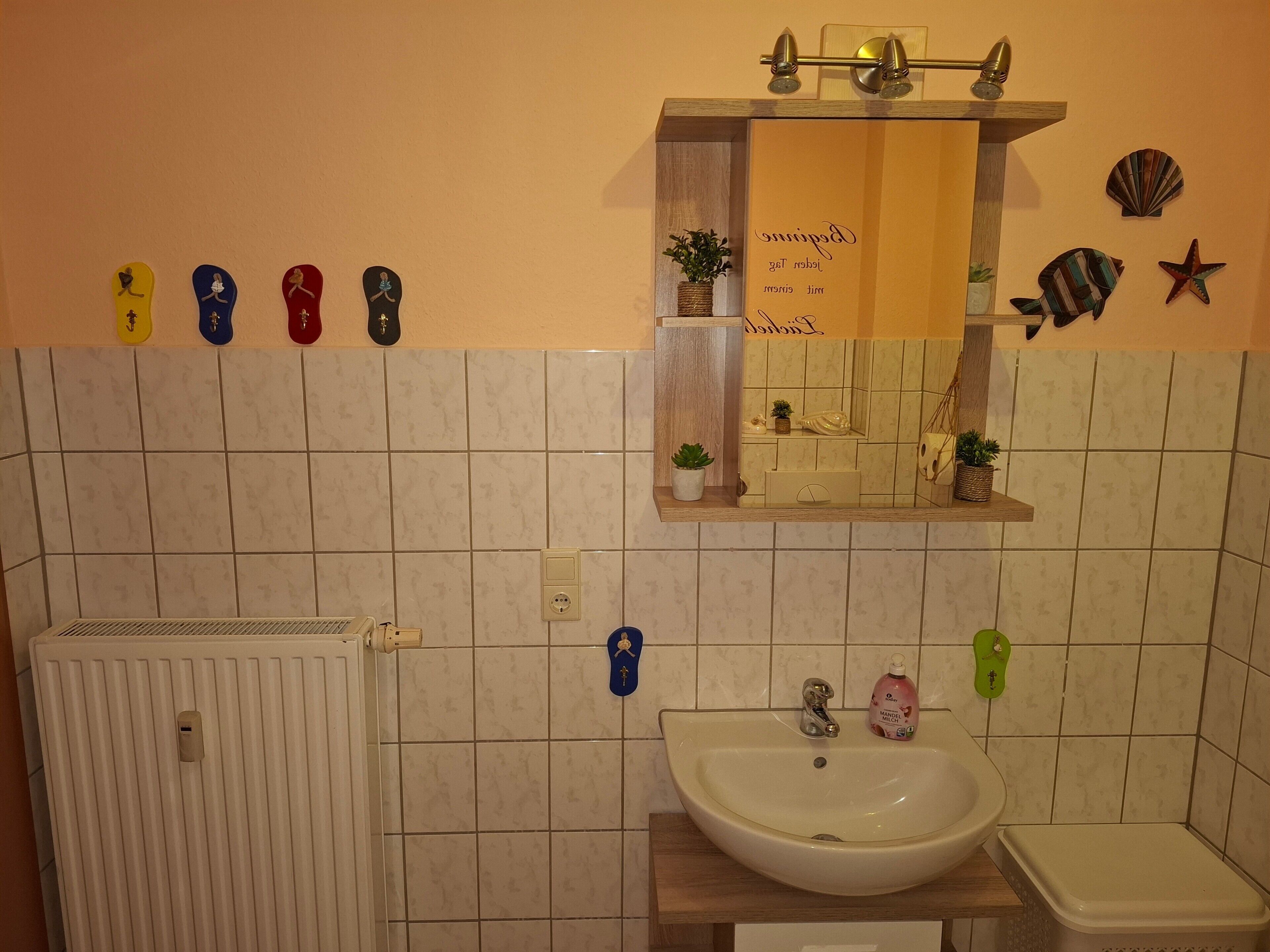 Dusche, Handtücher