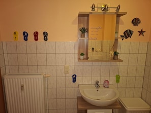 Dusche, Handtücher