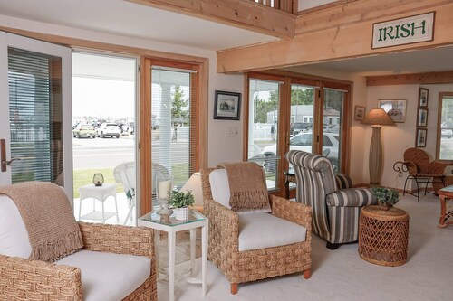 Two-bedroom townhome in the heart of Saybrook Point with water/harbor views