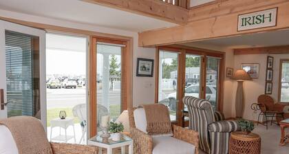 Two-bedroom townhome in the heart of Saybrook Point with water/harbor views