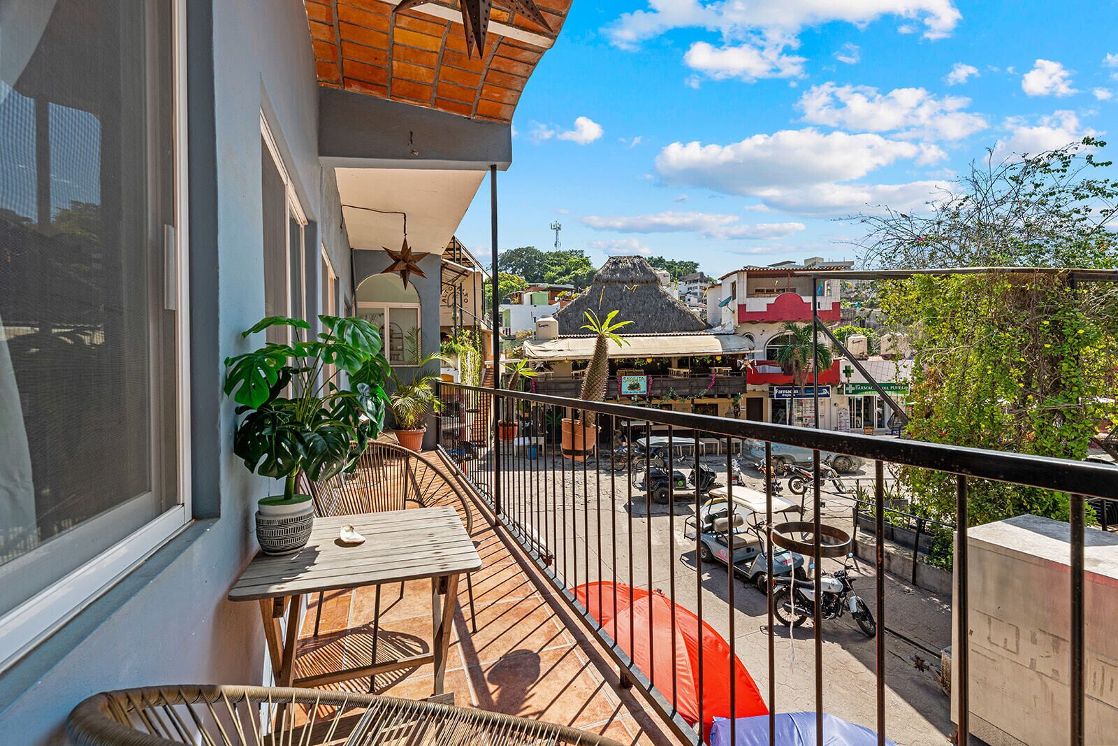 Appartement, vue ville | Enceinte de l’hébergement