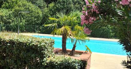 Charming 1-bedroom apartment in Tournefeuille with a terrace, pool, and tennis court