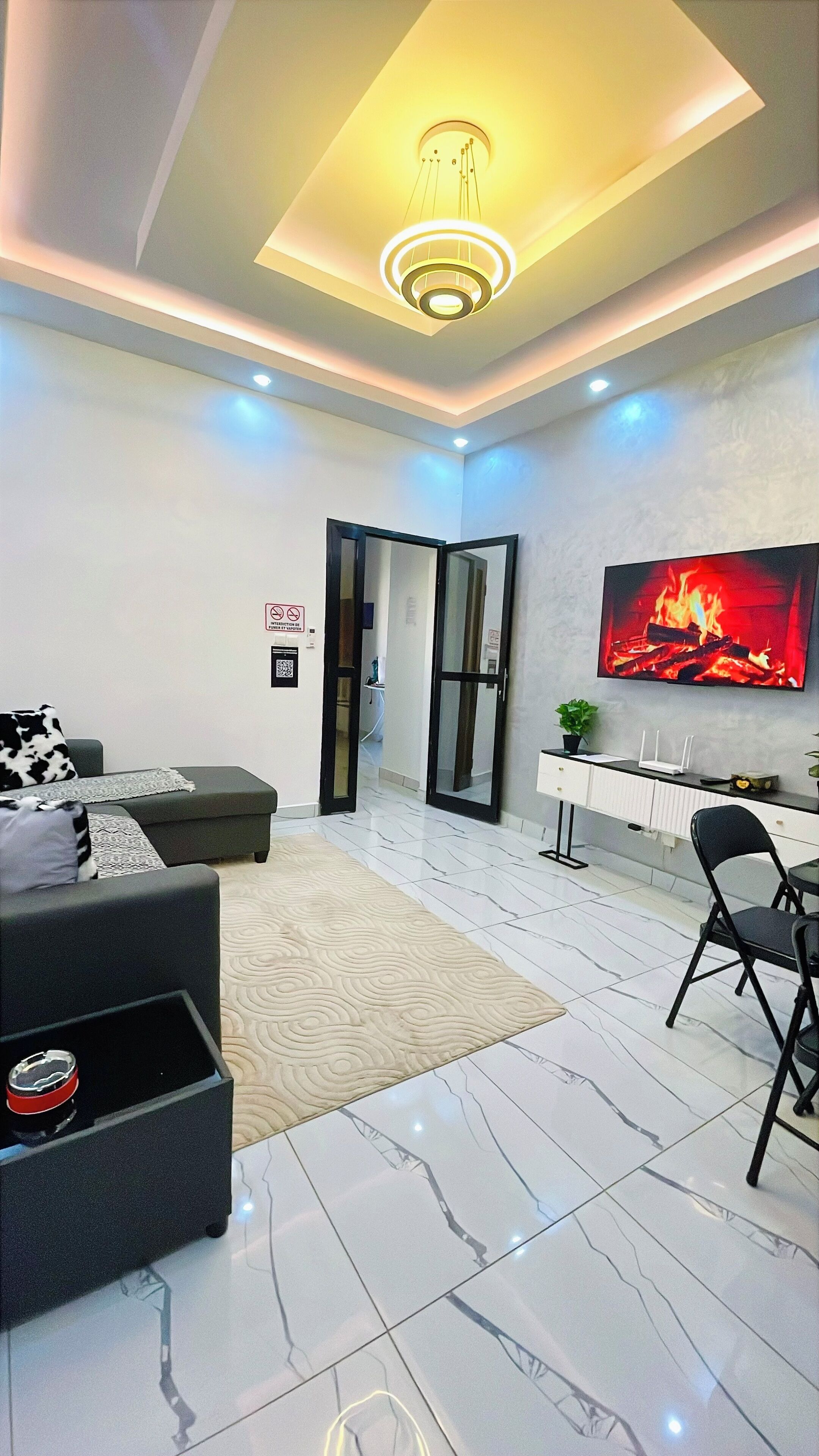 Área de sala de estar