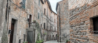 The Corner of the Walls—Panicale's Historic Center