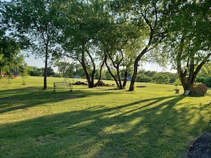 Property grounds - Pristine, fragrance free, countryside cottage & Wellness Center on 20 acres. (Ennis)