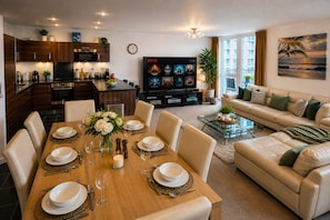 Superior Apartment, City View | Private kitchen - Penthouse with Private Terrace 3BR Zone2 (London)