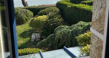 Waterfront house, Brittany, northern Finistère.