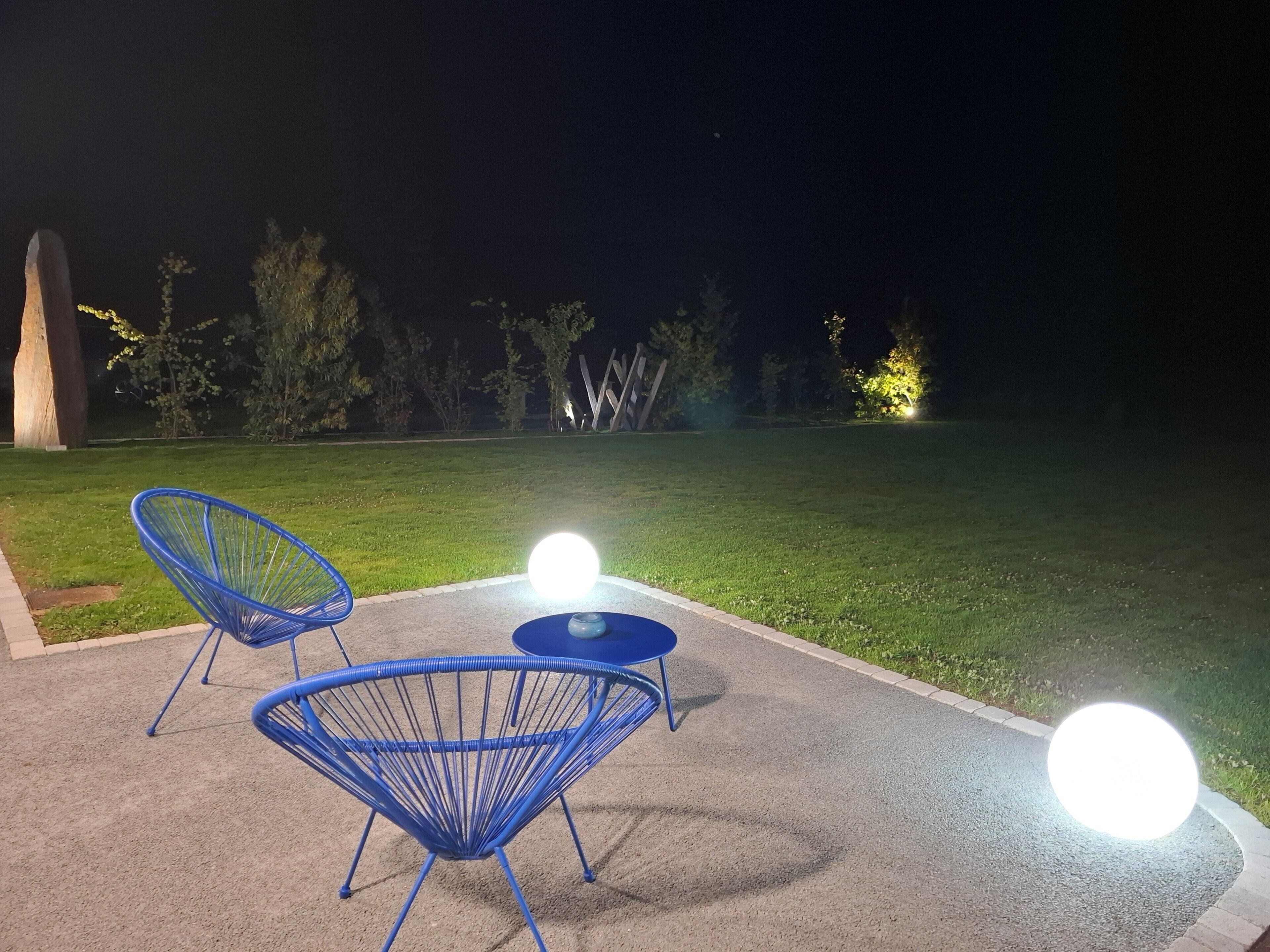 Overnattingsstedets uteområder