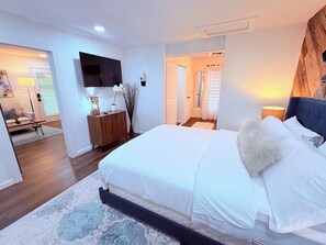 1 chambre, fer et planche à repasser, Wi-Fi, literie fournie