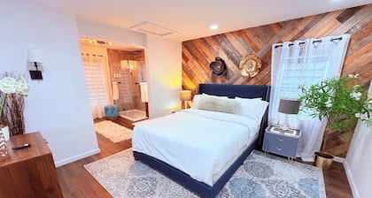 Private Balcony Suite with Fountain Views and Rain Shower