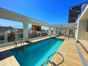Seasonal outdoor pool